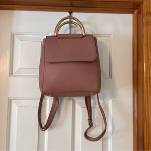 Miztique Daisy Convertible Backpack Purse Lilac Excellent Condition